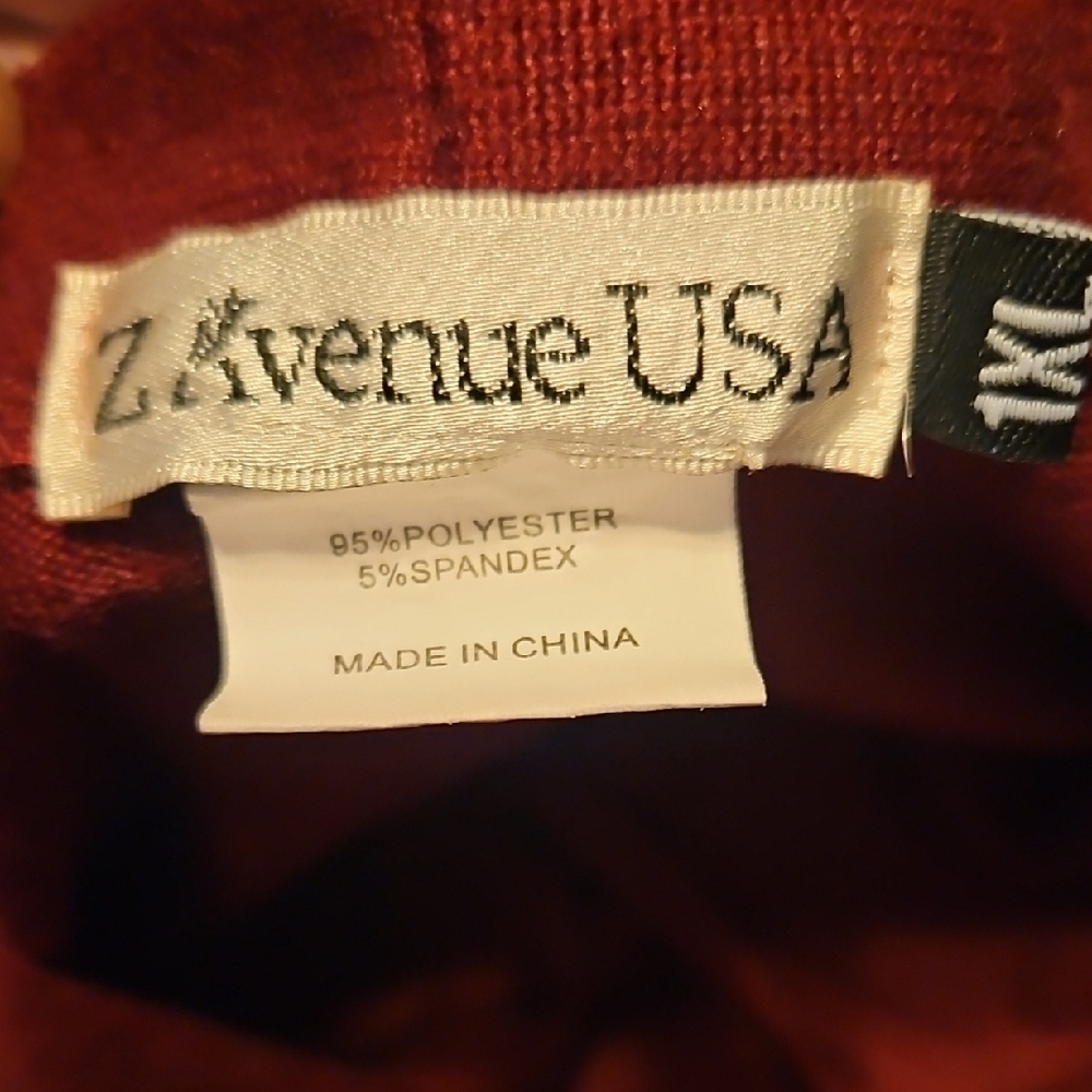 Red Button-Up Cardigan - Picture 5 of 7